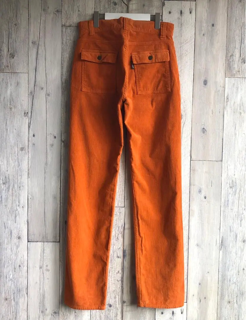 SINA COVA Corduroy Work Pants Orange Stretch