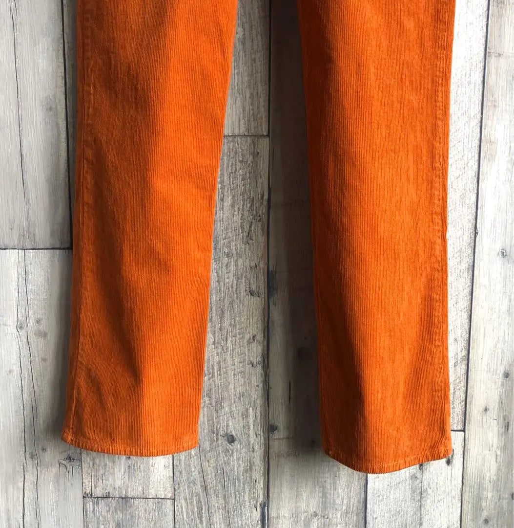 SINA COVA Corduroy Work Pants Orange Stretch