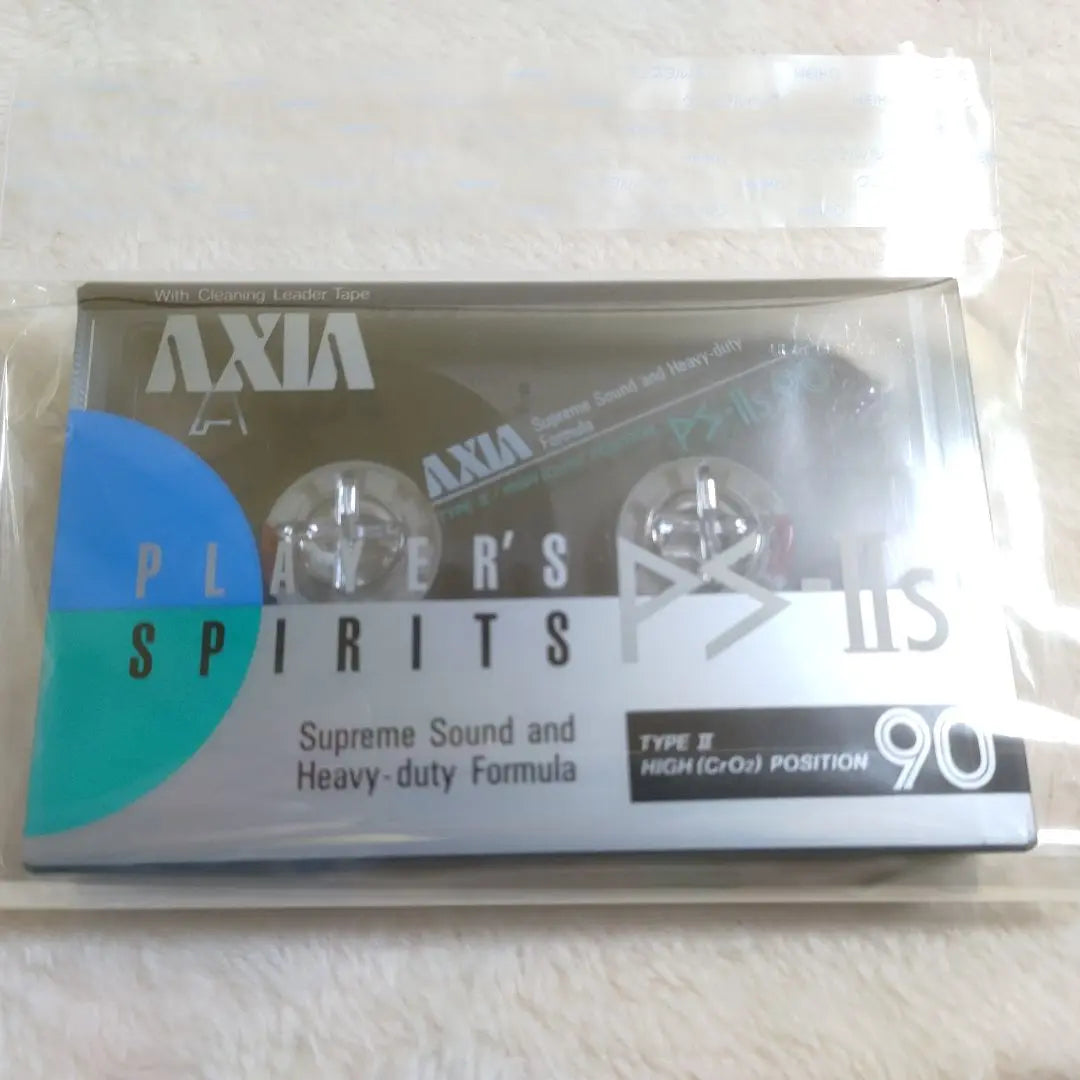 [Rare/Unused] AXIA PS-IIs 90 minutes TYPE II High position 1 piece