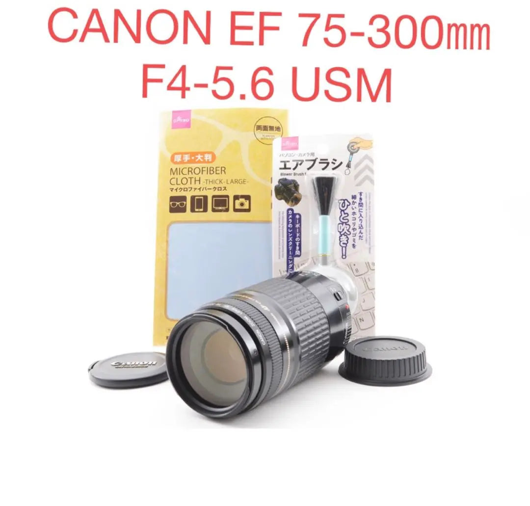 Telephoto lens Canon CANON EF 75-300mm F4-5.6 USM