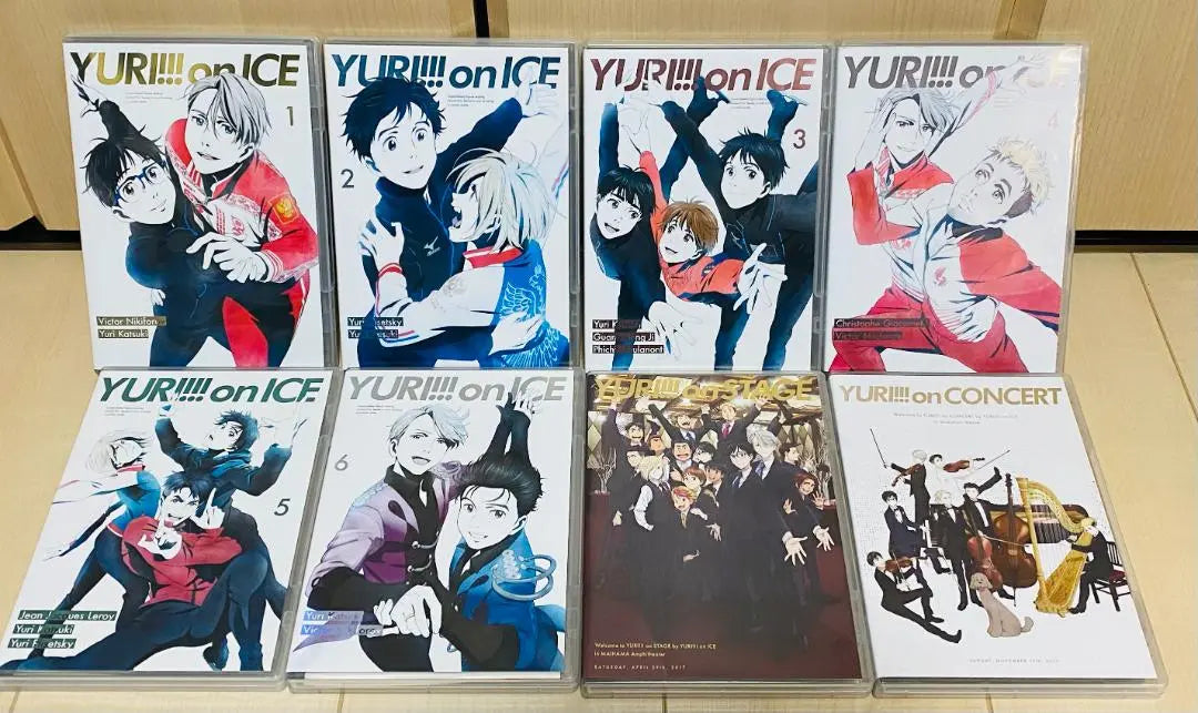 Yuri!!! on ICE DVD, 6 volumes + Event & Concert Set