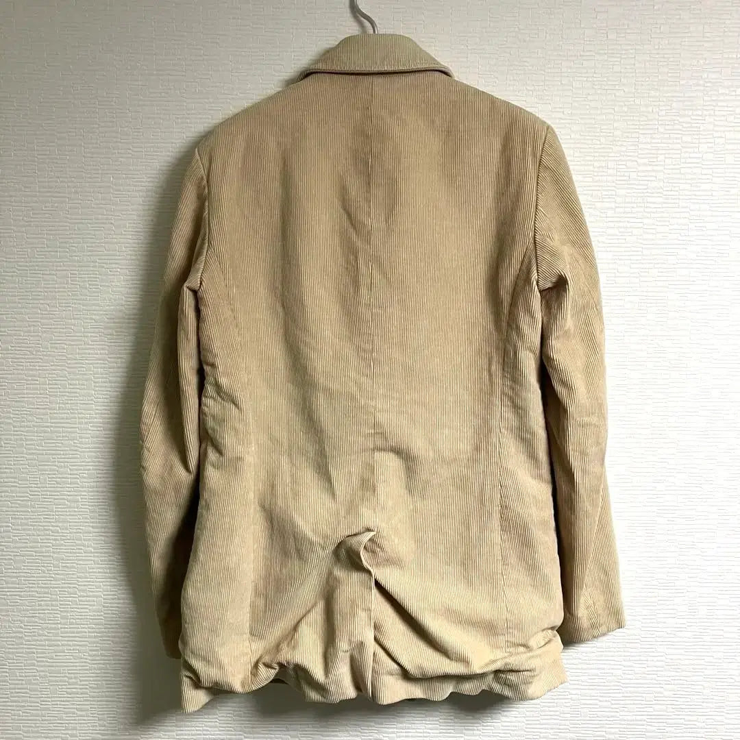 90s early Christofle Mail Corduroy Motorcycle Coat Artisan