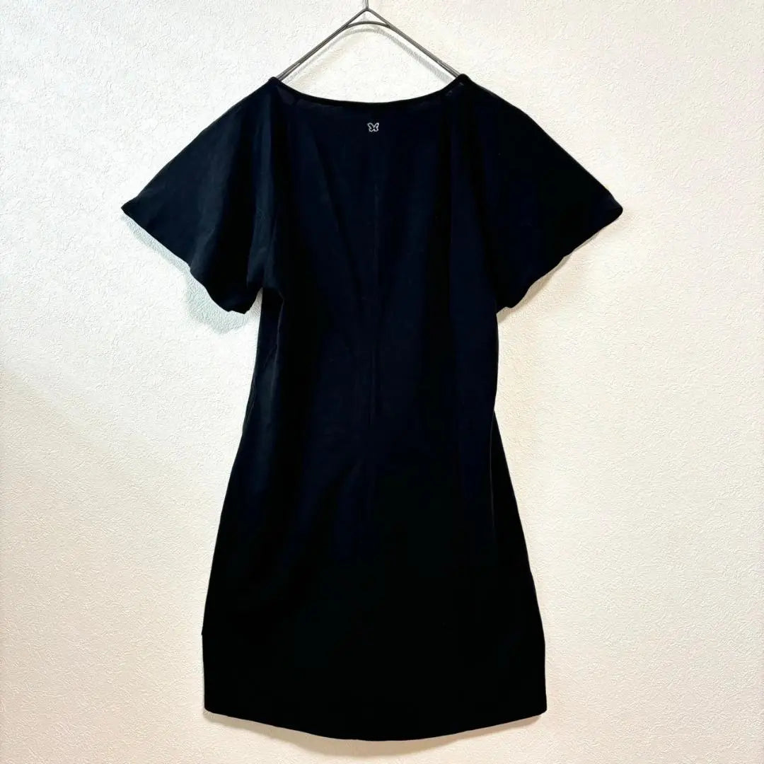 MaxMara WEEKEND Short Sleeve Tunic S One-piece Black Thin | MaxMara WEEKEND 半袖チュニックS ワンピース 黒 ブラック 薄手