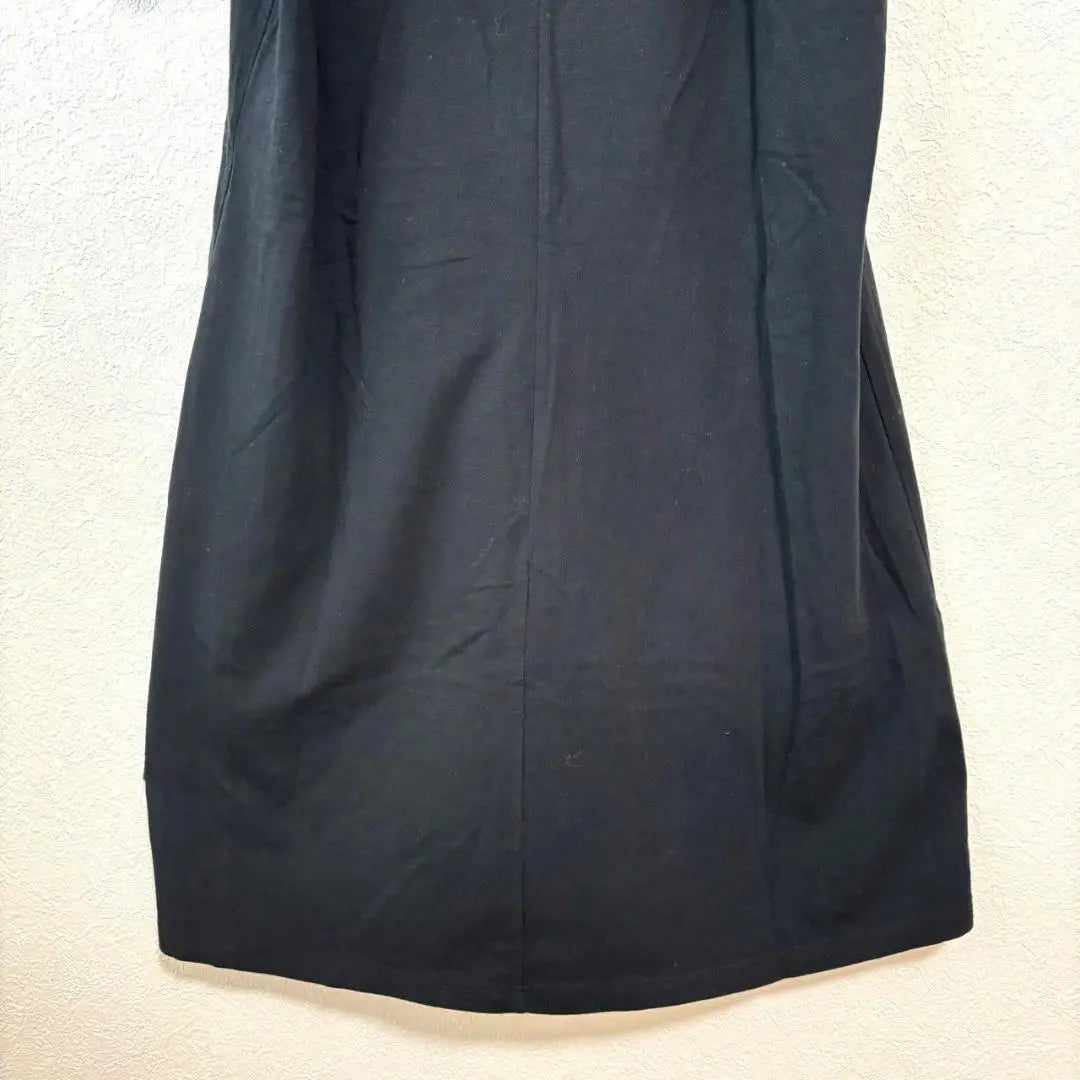 MaxMara WEEKEND Short Sleeve Tunic S One-piece Black Thin | MaxMara WEEKEND 半袖チュニックS ワンピース 黒 ブラック 薄手