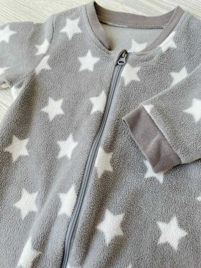 UNIQLO * Pie con mameluco * Estampado de estrellas * 60 * 70