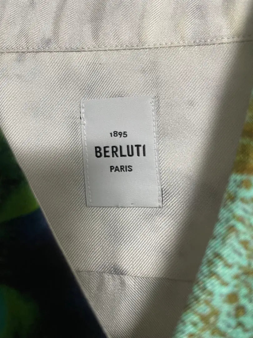 Beautiful goods Berluti 20ss Paint Y -shirt | 極美品Berluti 20SS ペイントYシャツ