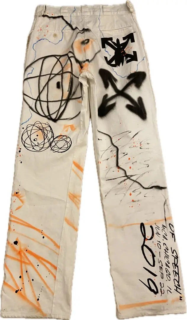 OFF WHITE futura POINTMAN PANTS 2020ss