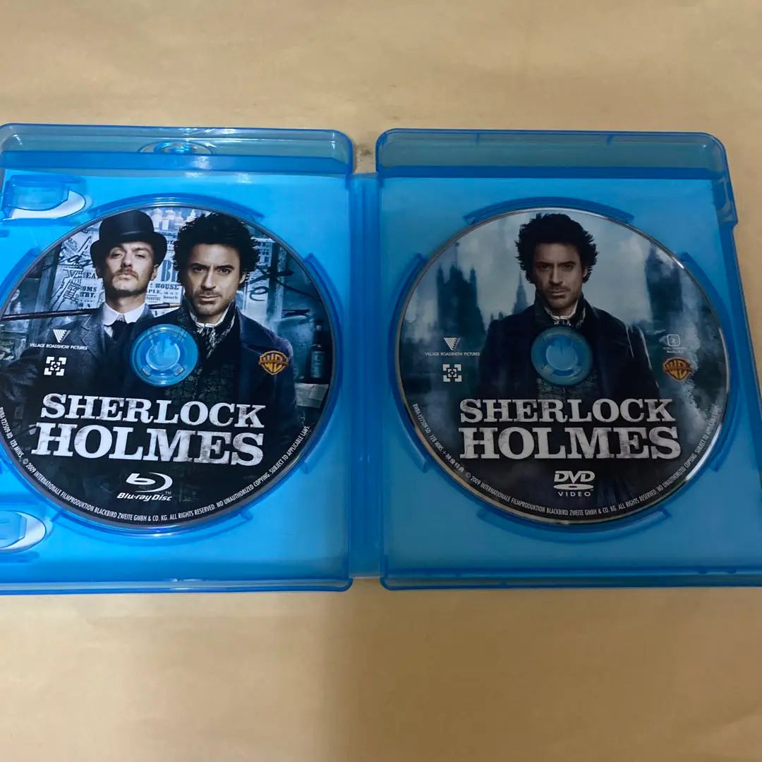 Sherlock Holmes Blu-ray & DVD Set ('09 US) (Limited First Press Production, 2...