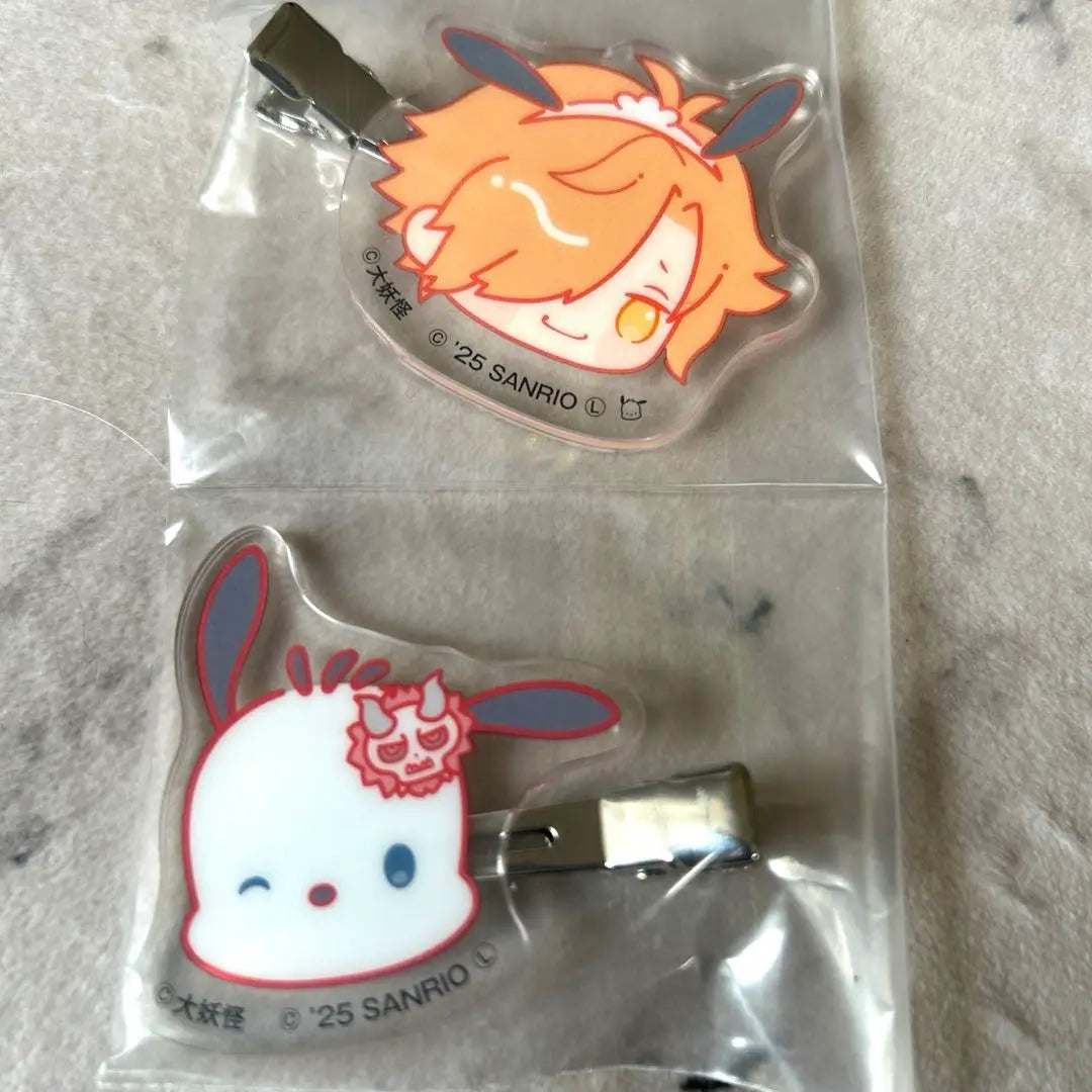 Great Yokai AnyMy Lottery Sanrio Characters Bangs Clip Can Badge