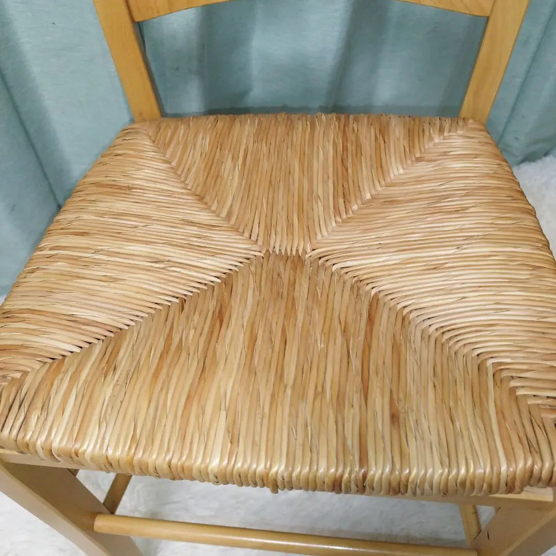 Good condition Muji paper cord dining chair