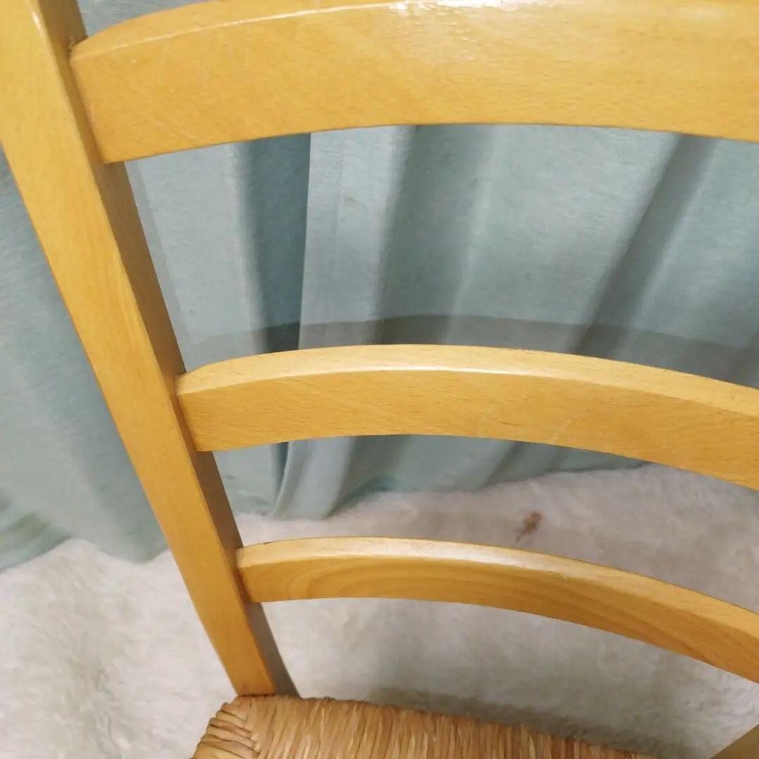 Good condition Muji paper cord dining chair