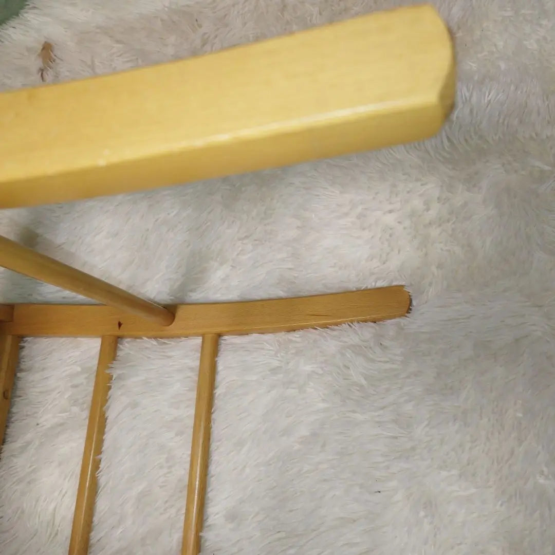 Good condition Muji paper cord dining chair