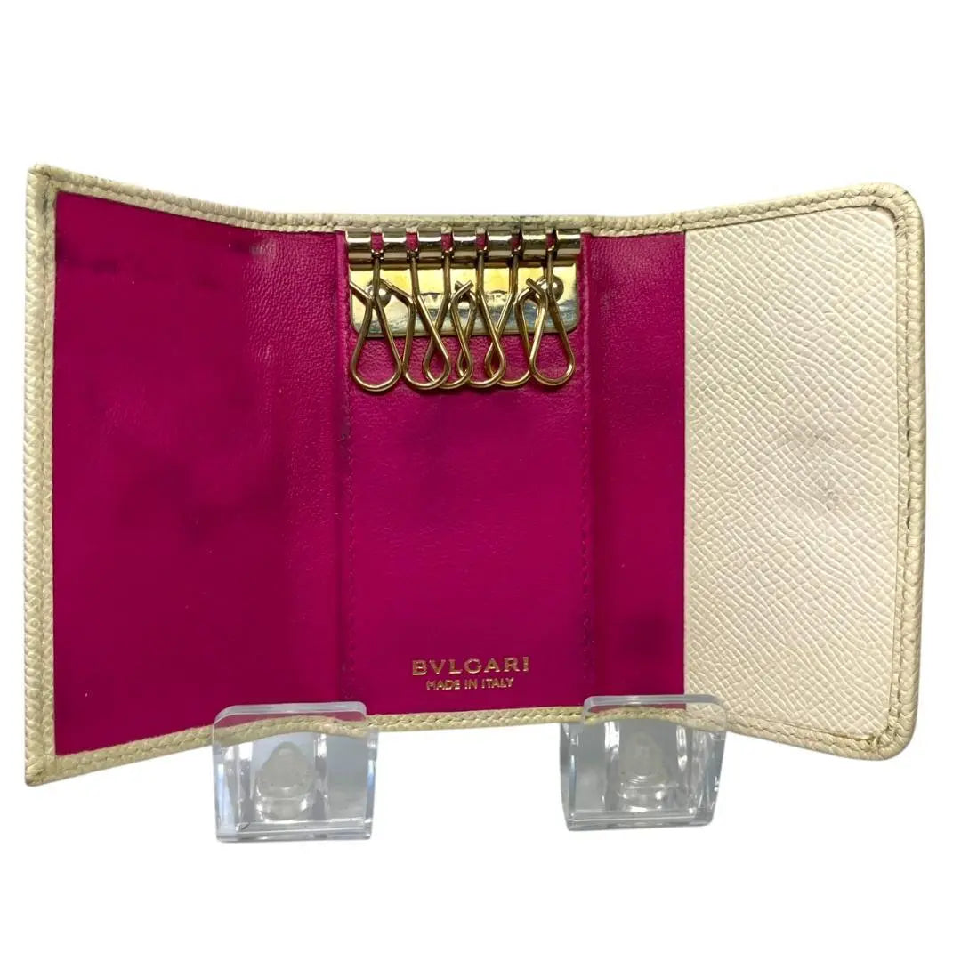 Estuche para llaves BVLGARI Bvlgari BZero One de piel saffiano