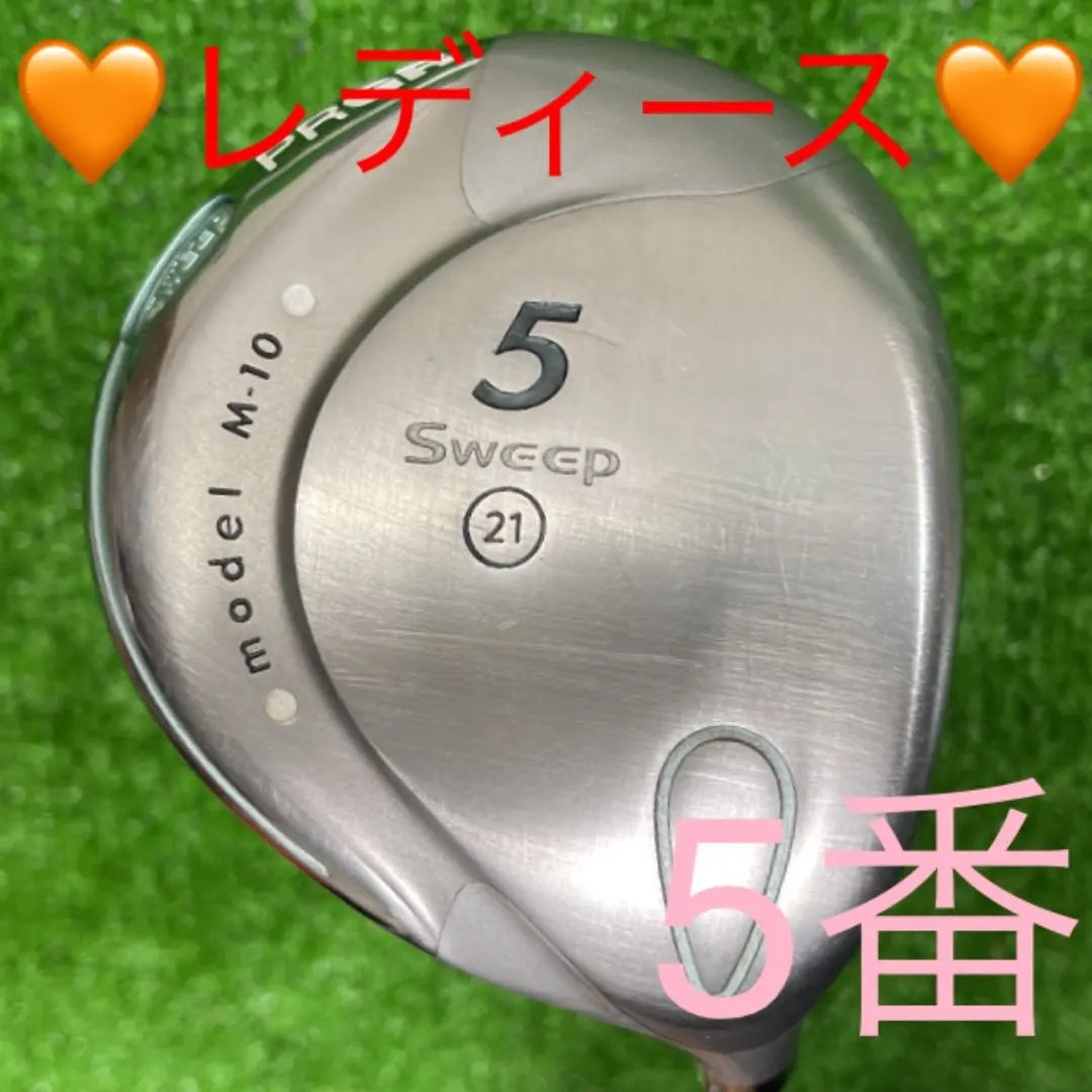 ⭐︎Outlet Sweep Fairway Wood MODEL M-10 No. 5 21° | ⭐︎アウトレット　Sweep フェアウェイウッドMODEL M-10 5番21°