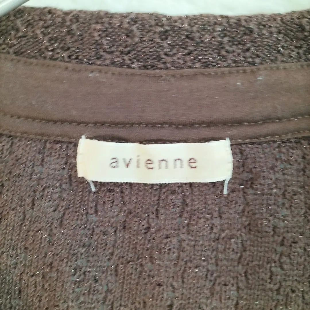 [Avienne] Women's Button Cotton Jacket Made with Cotton Linen M