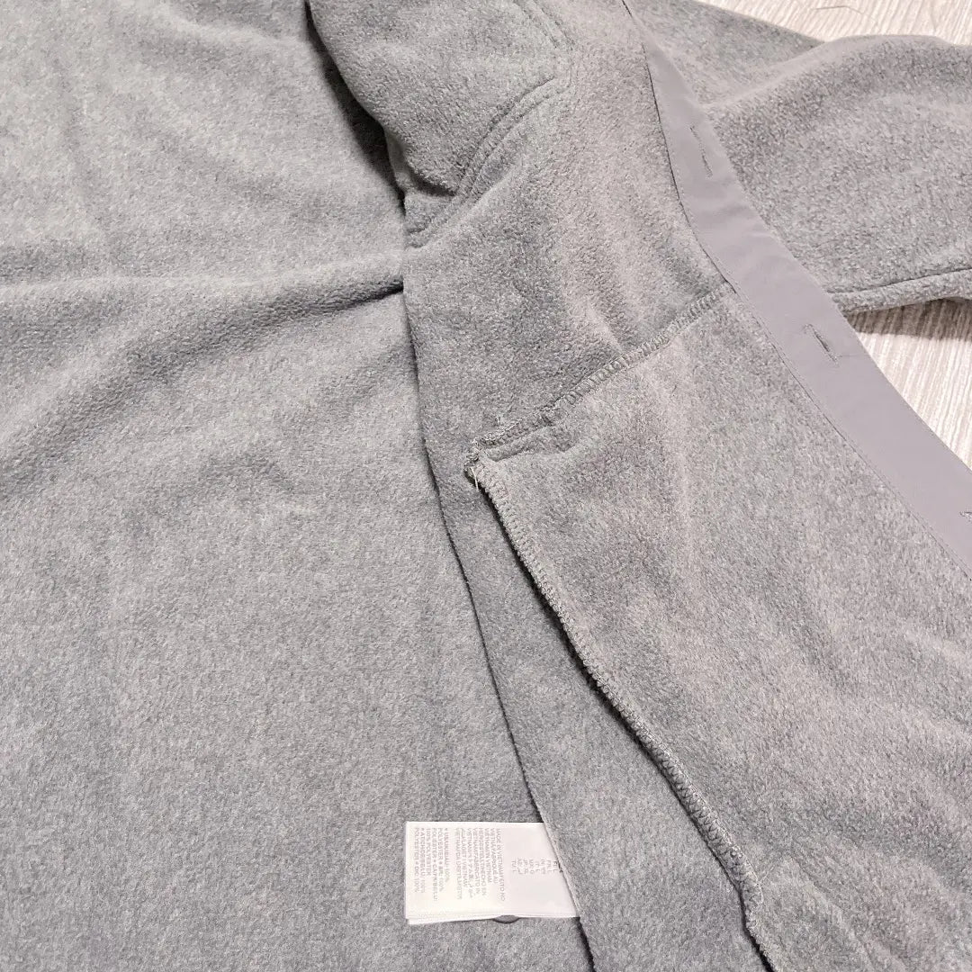 ⭐ Precio más bajo ⭐ Camisa gruesa polar manga larga para hombre talla XL exterior gris