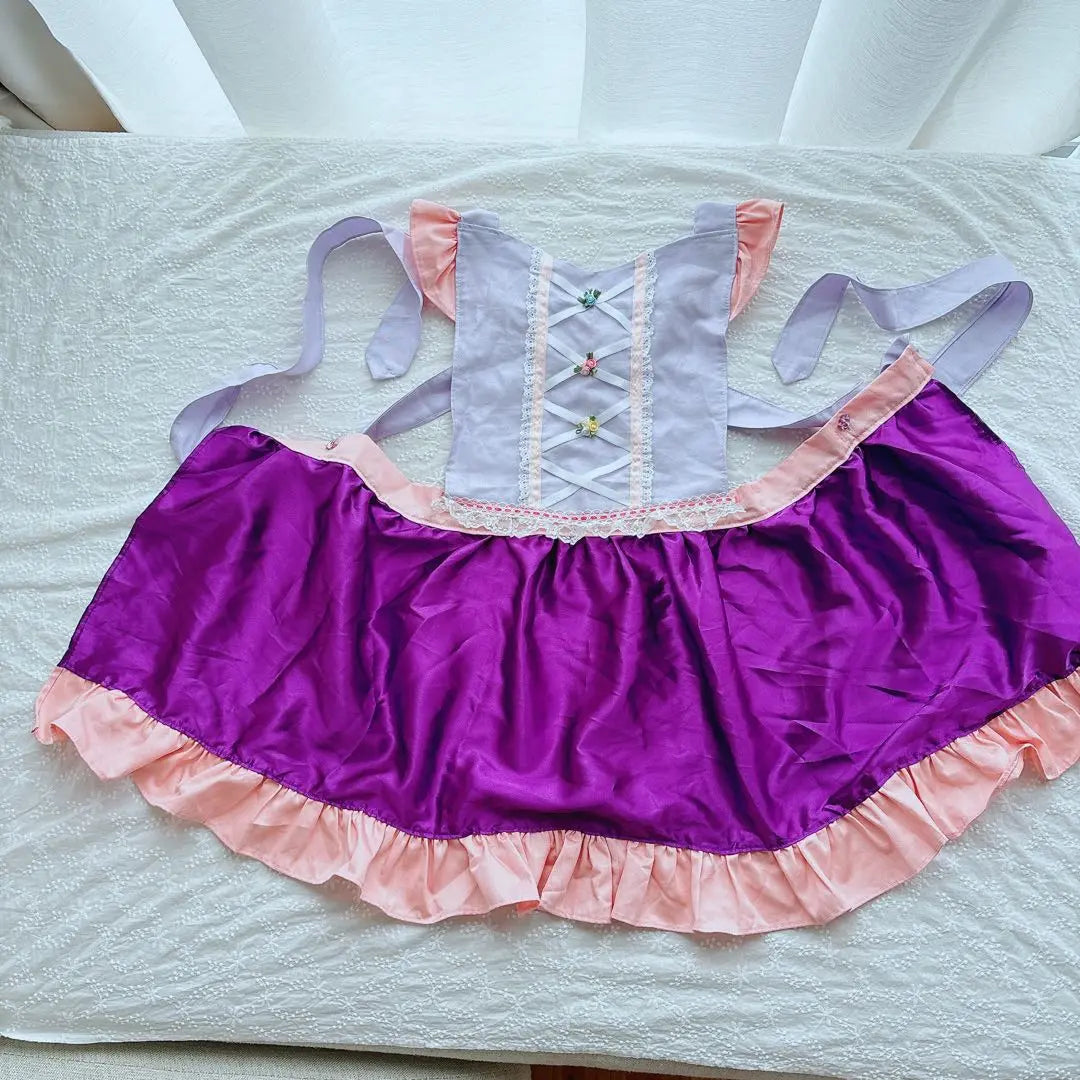 Unused handmade princess Rapunzel apron Halloween costume