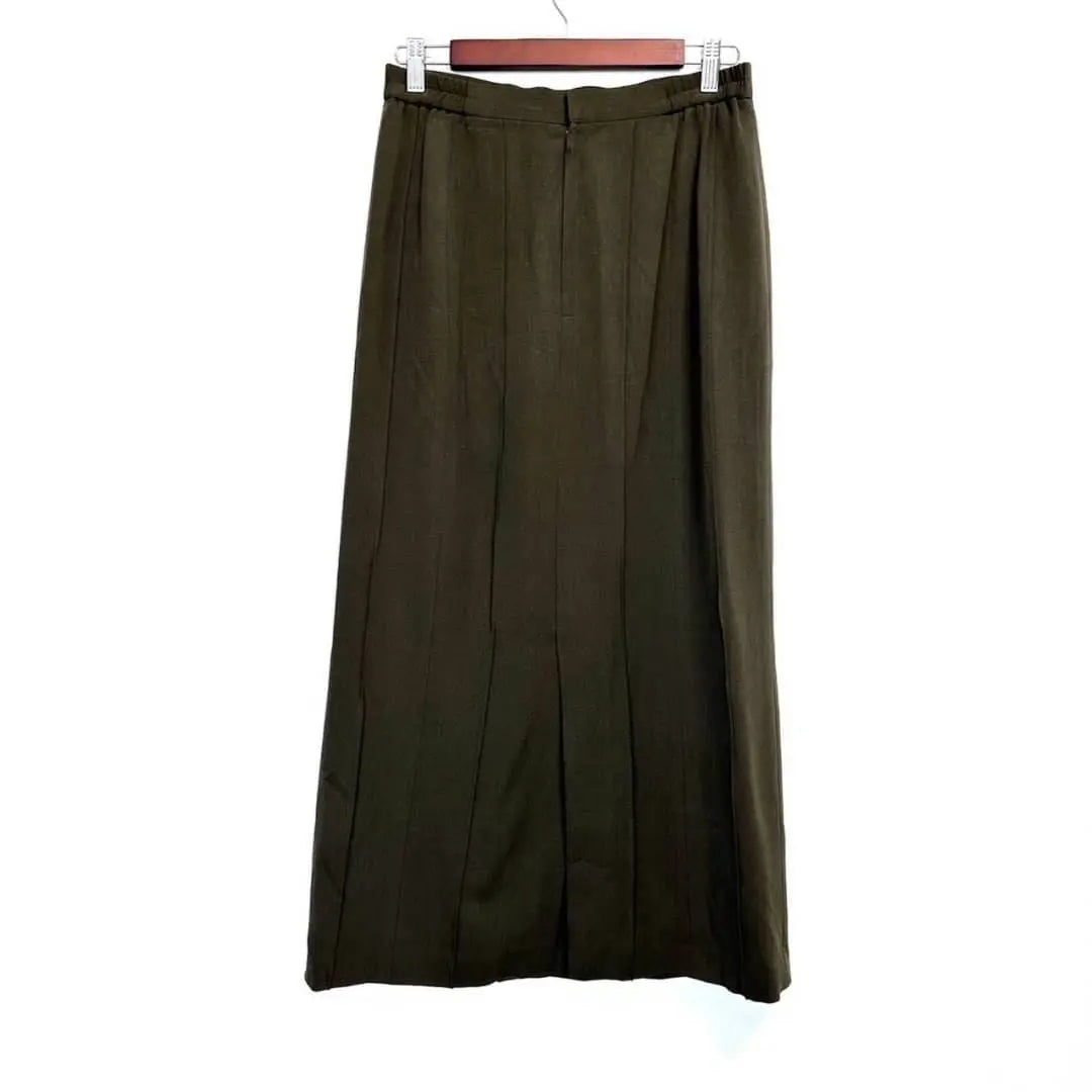 [Good condition with a defect] Long skirt, front slit, women's, Korea, winter clothes, Valentine's Day