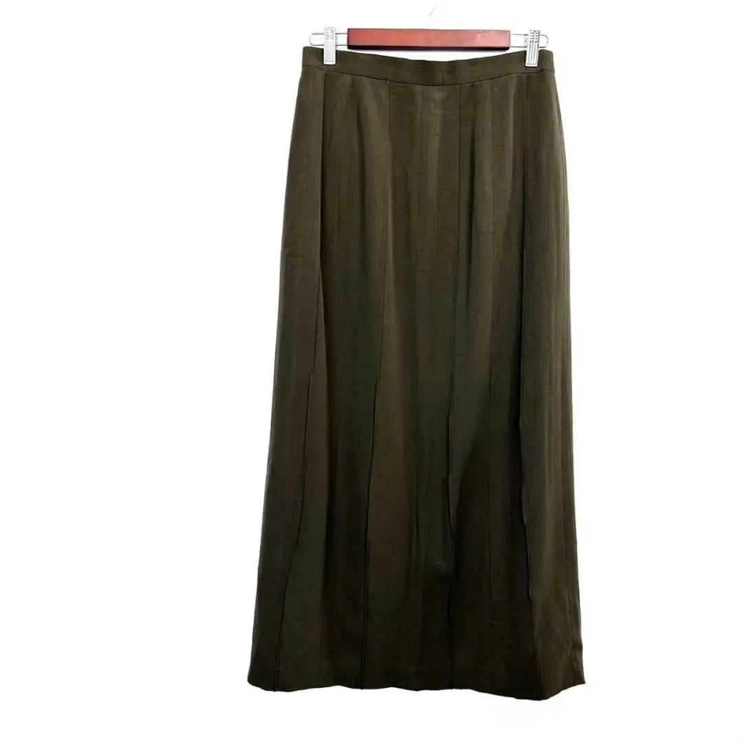 [Good condition with a defect] Long skirt, front slit, women's, Korea, winter clothes, Valentine's Day