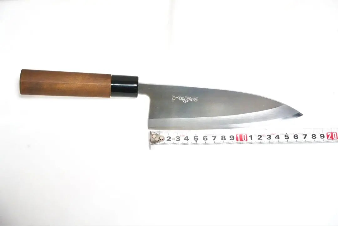 Cuchillo Tadafusa Deba 165 mm para diestros [Patrón de acabado lacado hecho a medida] Nuevo, sin usar, perfecto para regalar