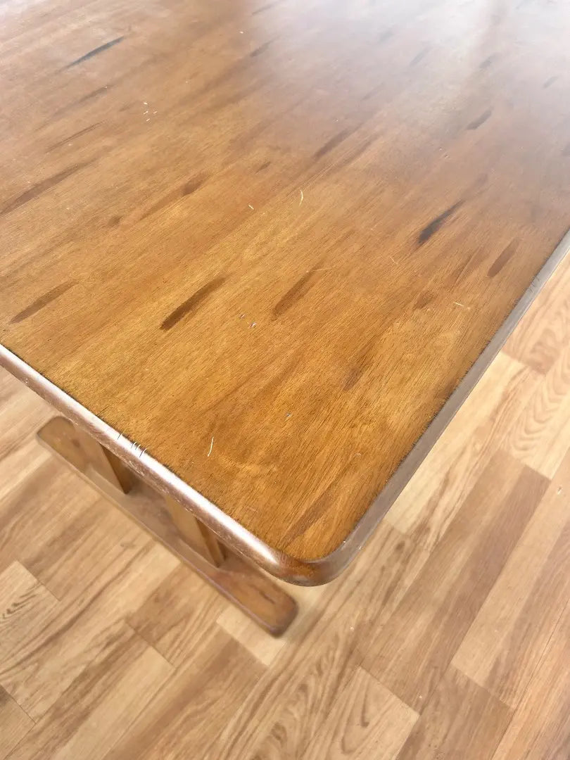 Mesa de comedor elegante Nitori, escritorio hermoso y moderno, estilo antiguo