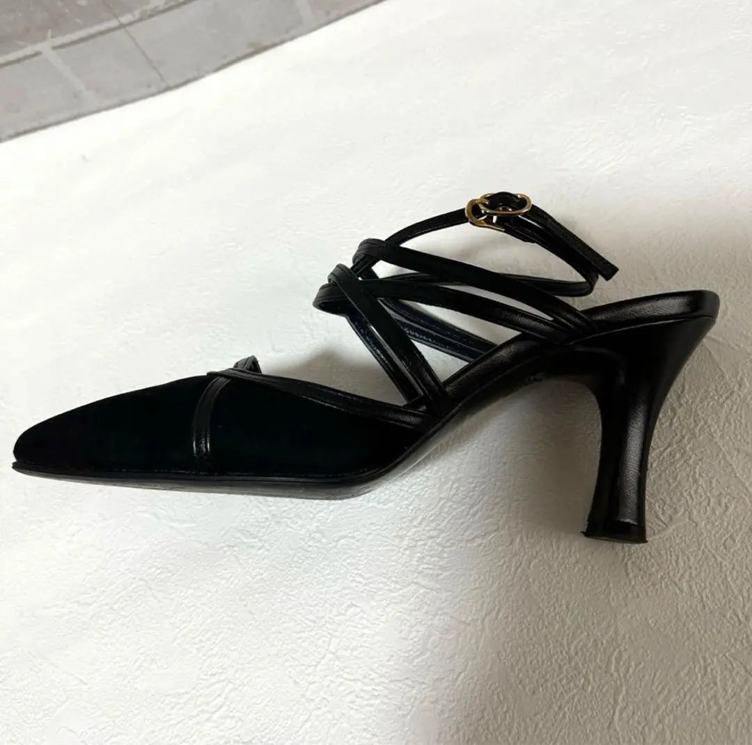 Givenchy High Heels 22.0cm Pointed Toe Ankle Strap