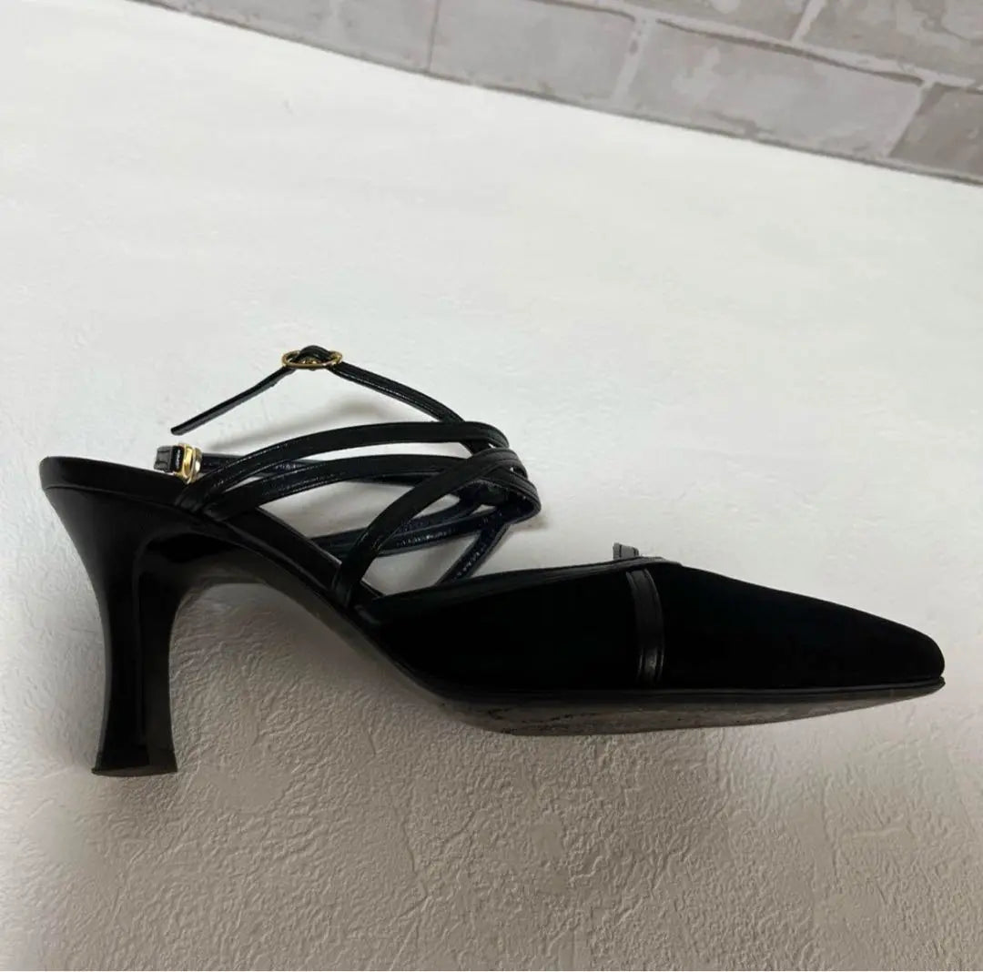 Givenchy High Heels 22.0cm Pointed Toe Ankle Strap