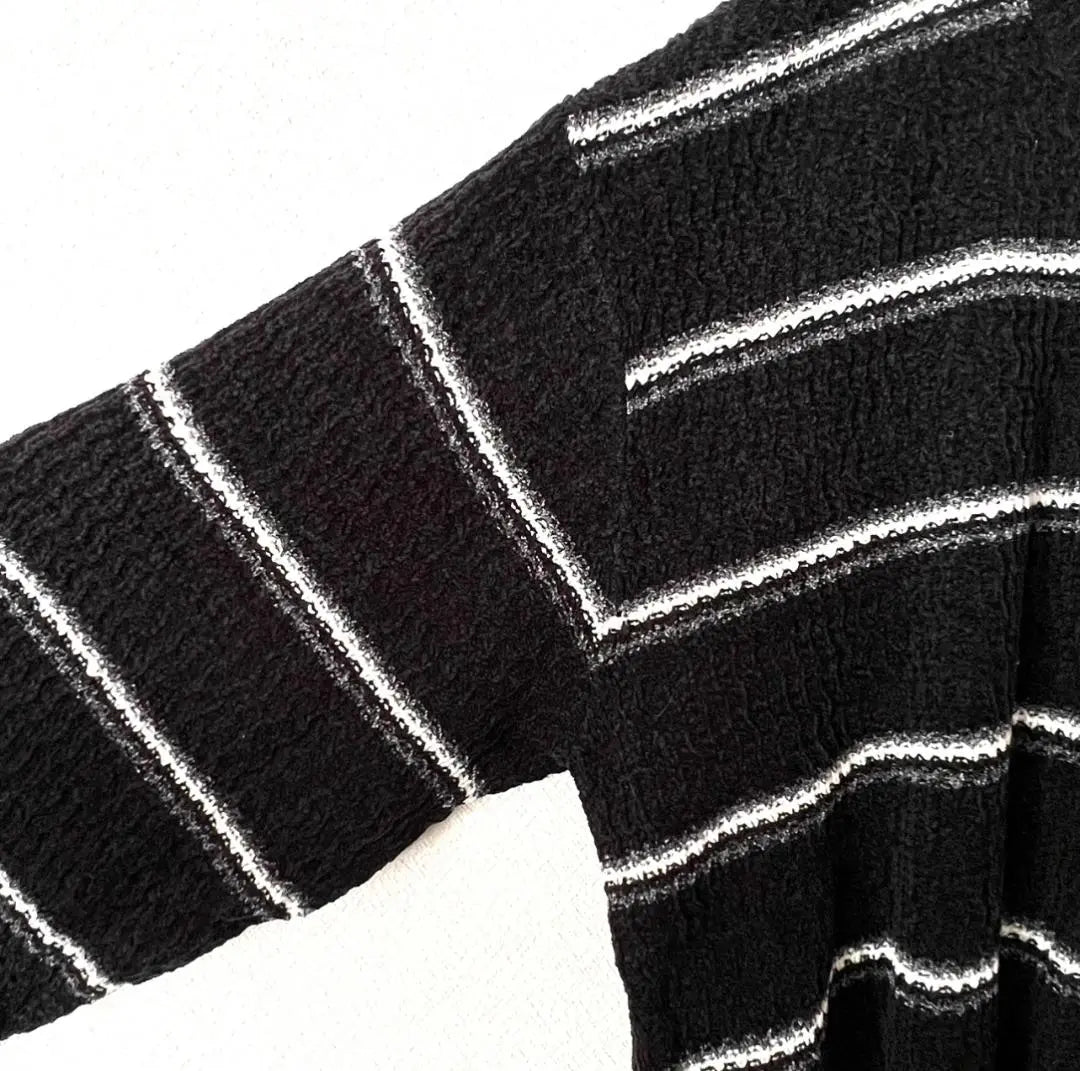 [Limited to one item] 4L size big size knit black used