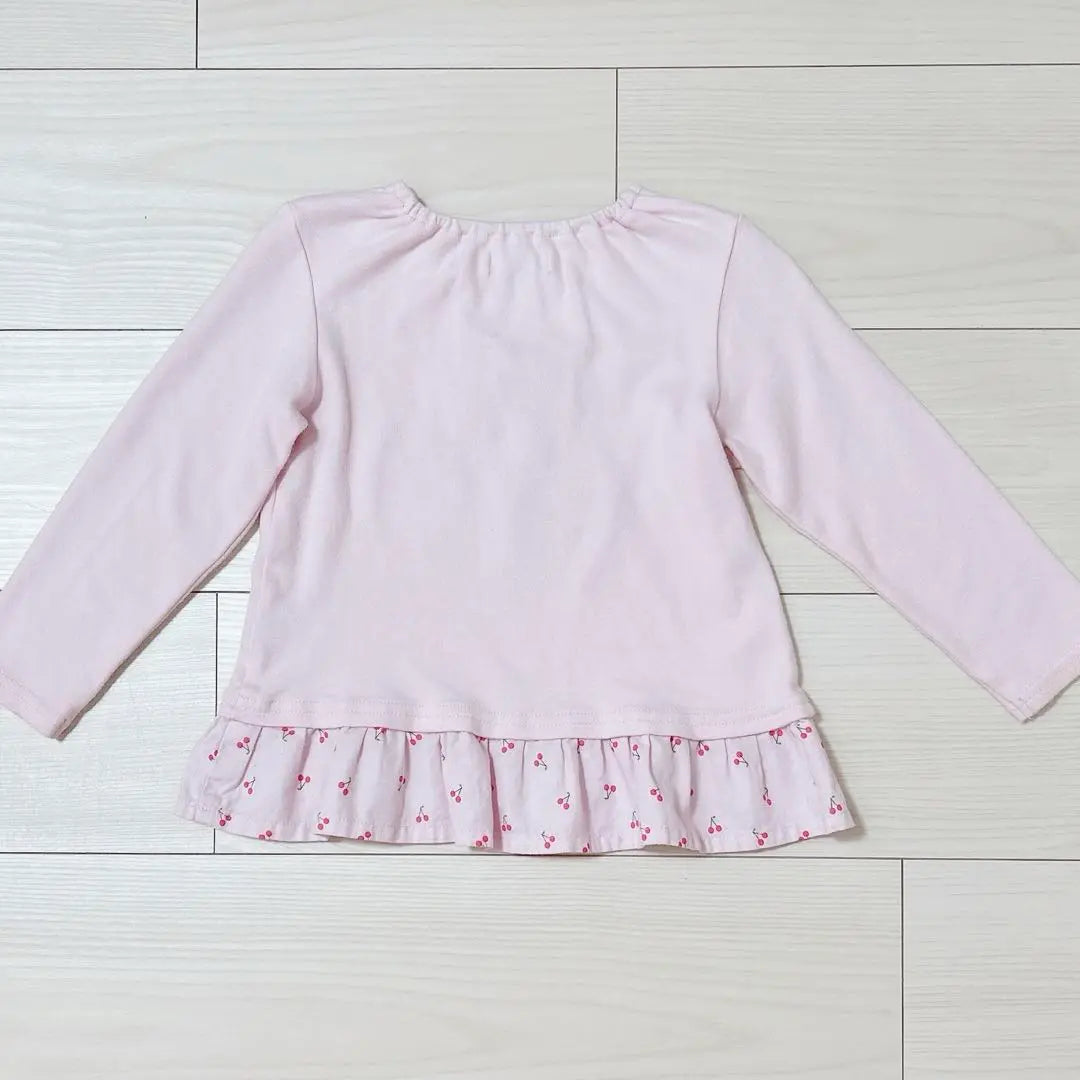 ♡coeur a coeur 100cm♡ Long sleeve top, pink, cherry