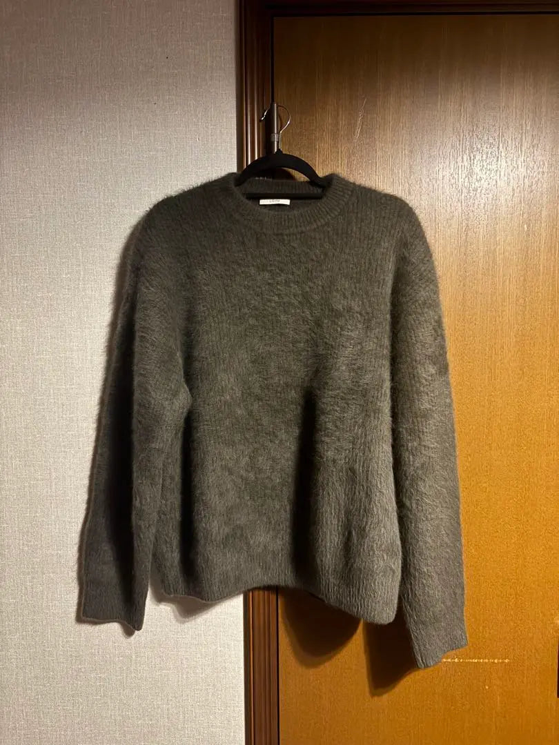 FOX CASHMERE KNIT Khaki M size