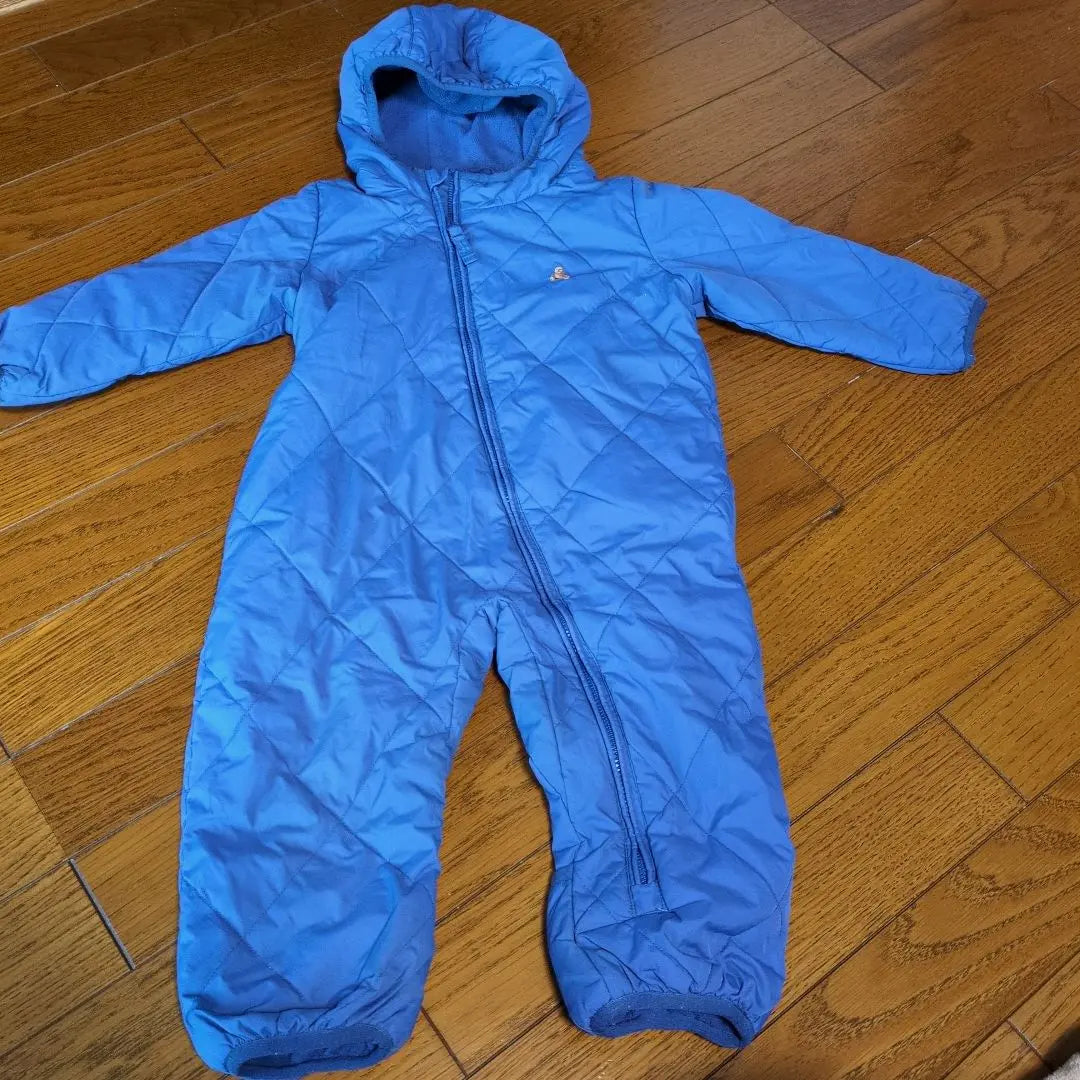 *Children's ski wear with hood, blue 80