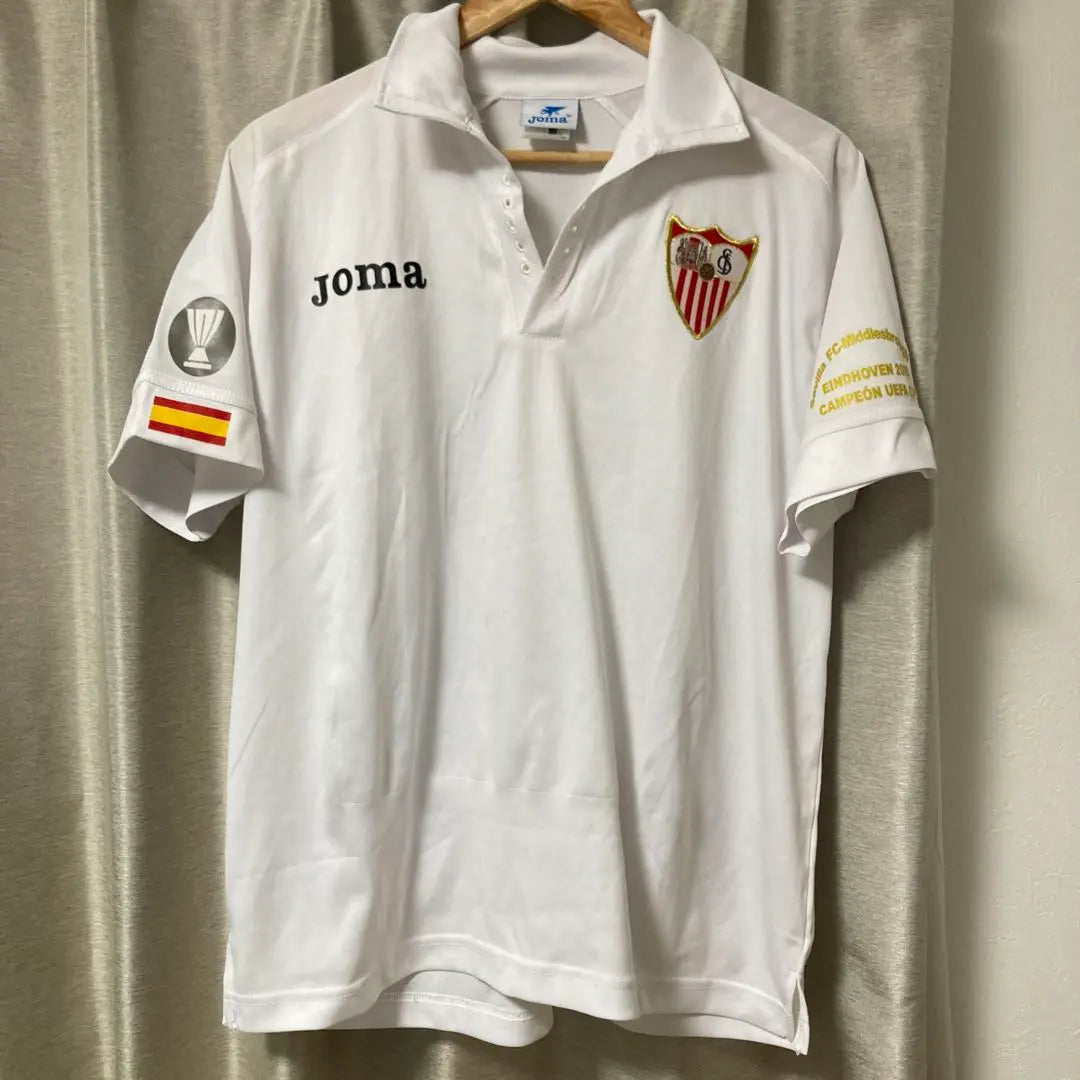 Homa Sevilla 05/06 uniform practice wear soccer shirt 00s y2k