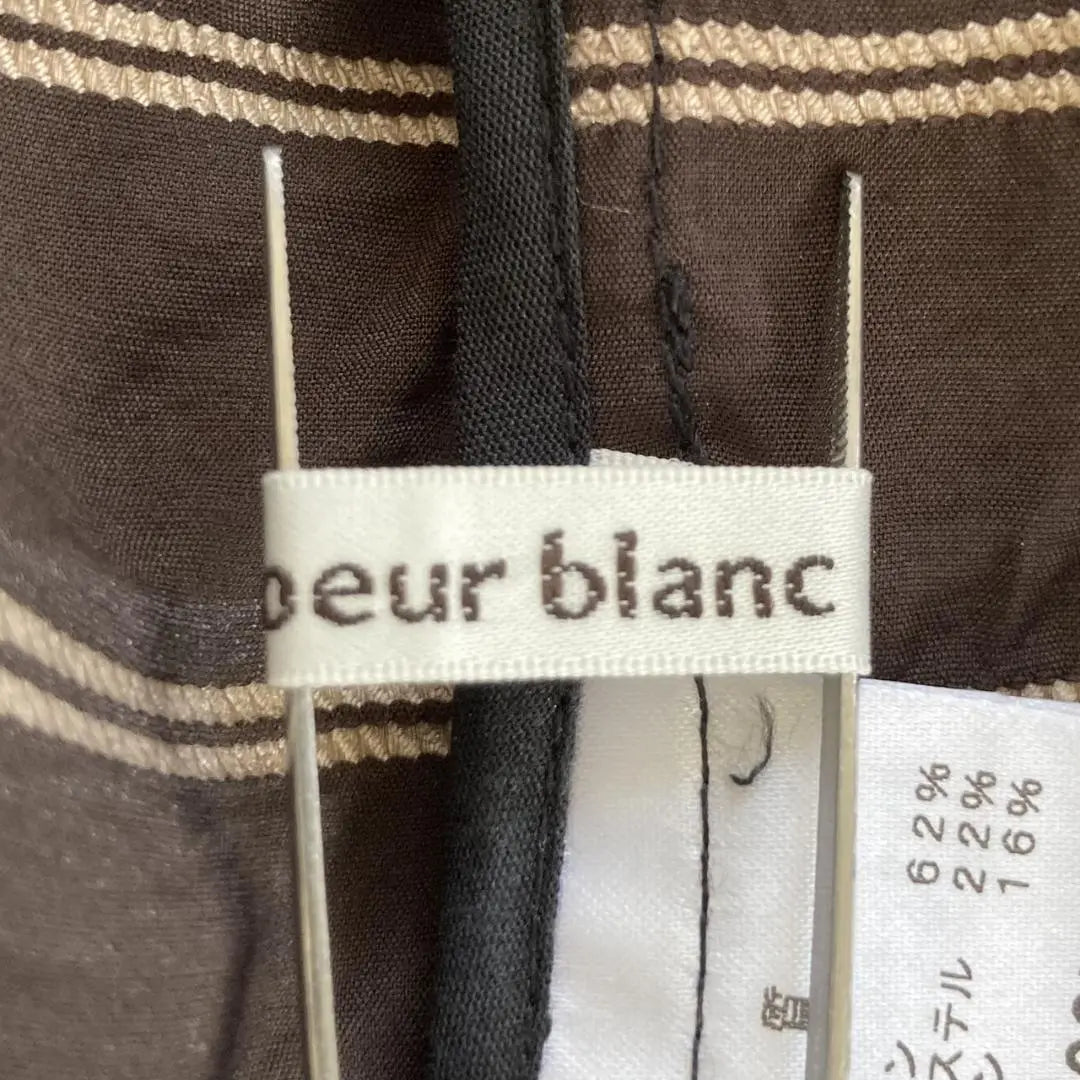 LE.COEUR BLANC Túnica con mangas acampanadas a rayas Lucur Blanc | le.coeur blanc