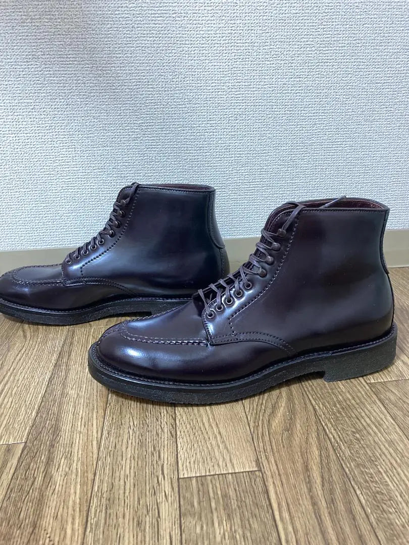 Alden Alden 4540H Burgundy Cordovan Tanker Boots 8.5D