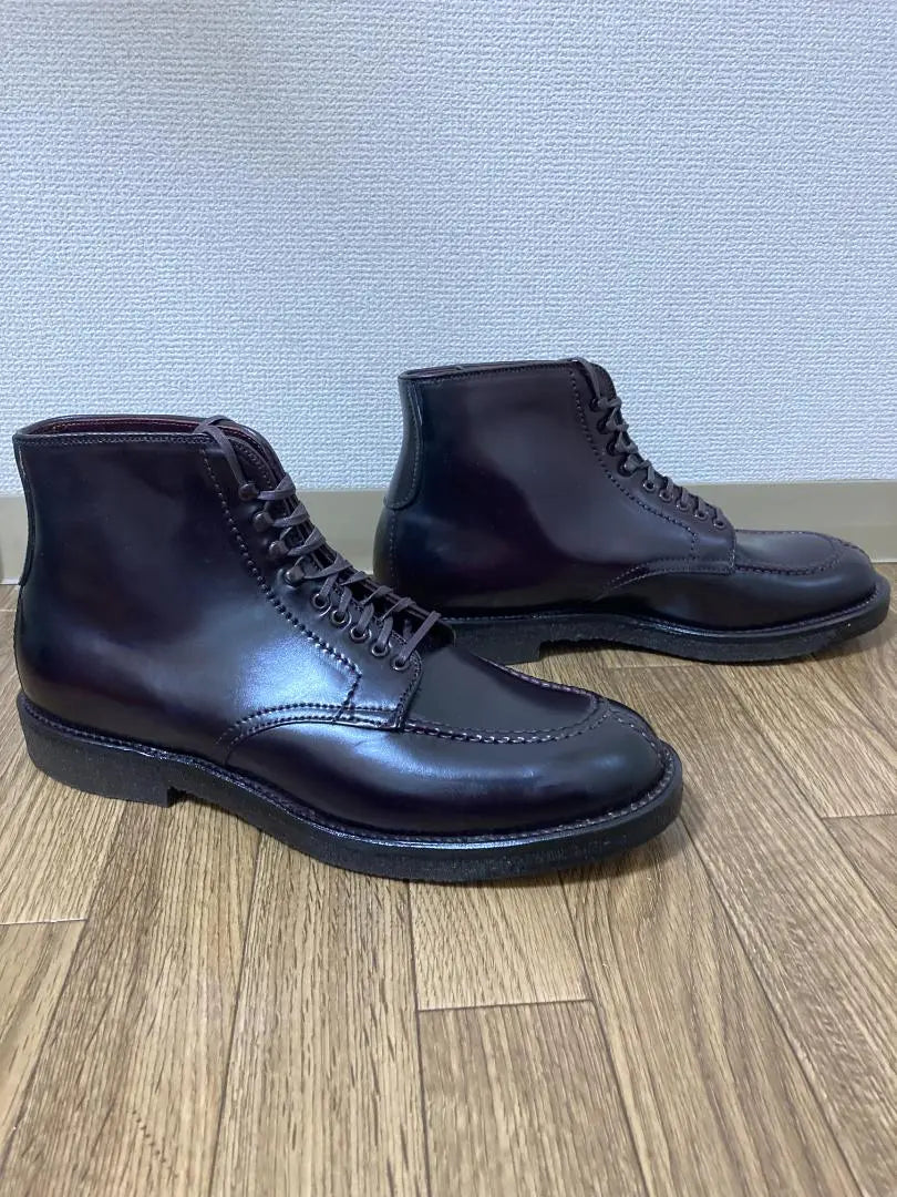 Alden Alden 4540H Burgundy Cordovan Tanker Boots 8.5D