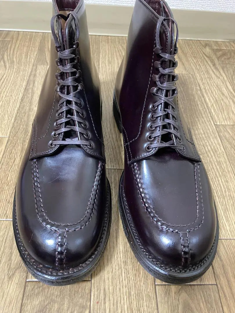 Alden Alden 4540H Burgundy Cordovan Tanker Boots 8.5D