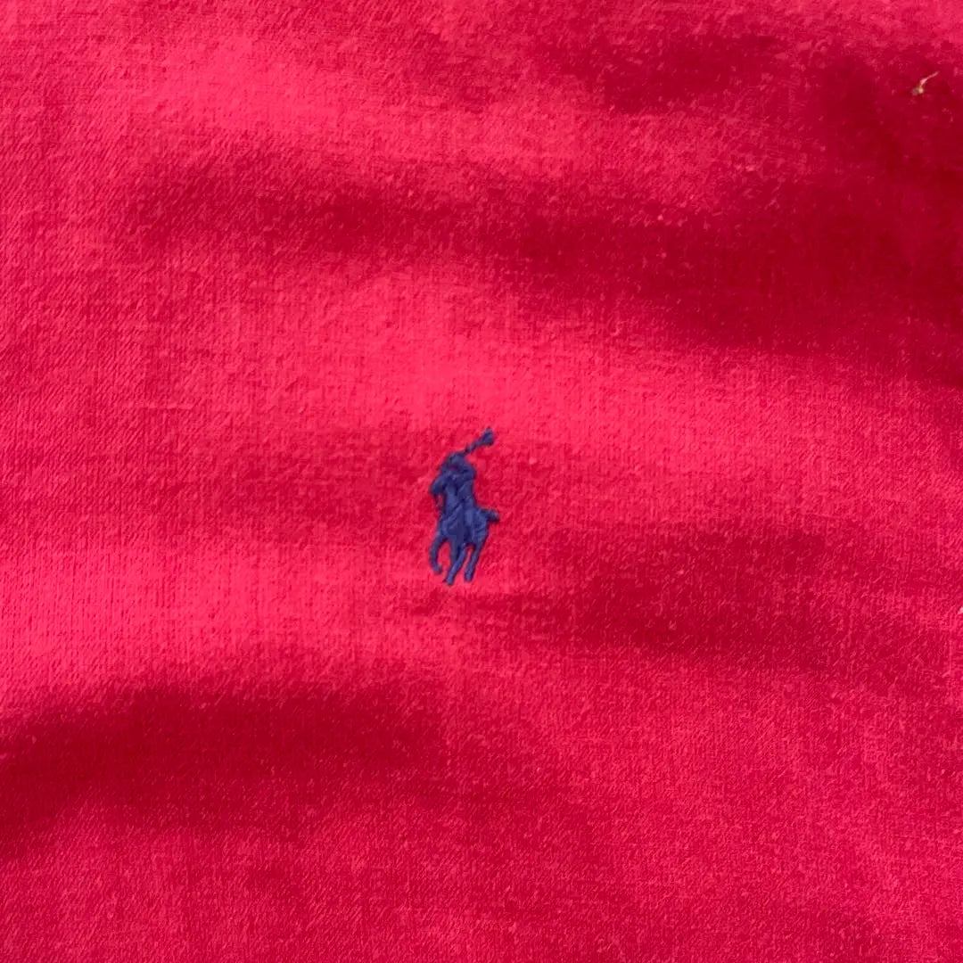 [Rare] Current Ralph Lauren Pony Embroidered Shirt Red XL Slim Fit