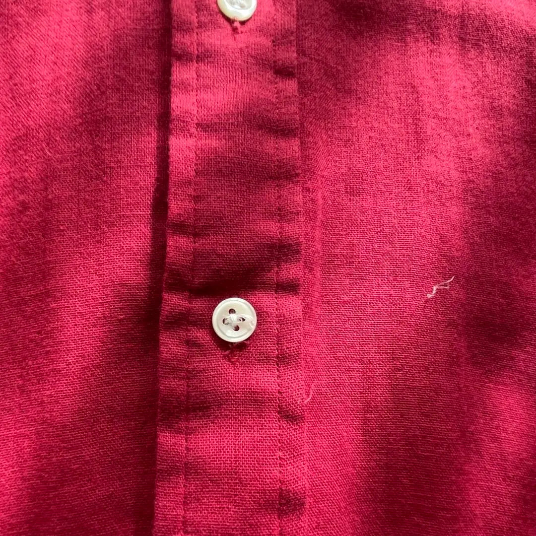 [Rare] Current Ralph Lauren Pony Embroidered Shirt Red XL Slim Fit