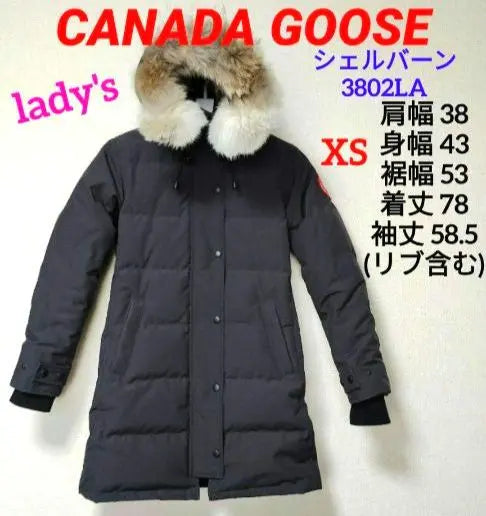 Chaqueta de plumas de ganso canadiense Shelburn Parka 3802 LA XS