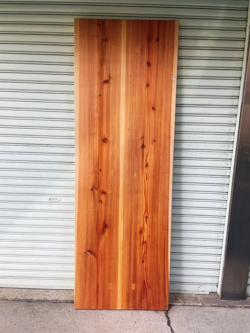 Escritorio de 2 piezas de madera de cedro natural pelado, tablero de madera, mesa auxiliar, mesa de comedor, escritorio