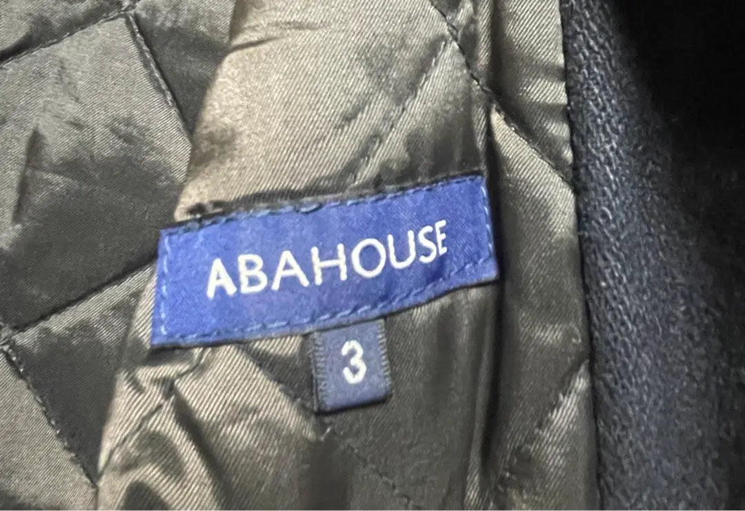 ABBAHOUSE Navy Trench Coat Men's