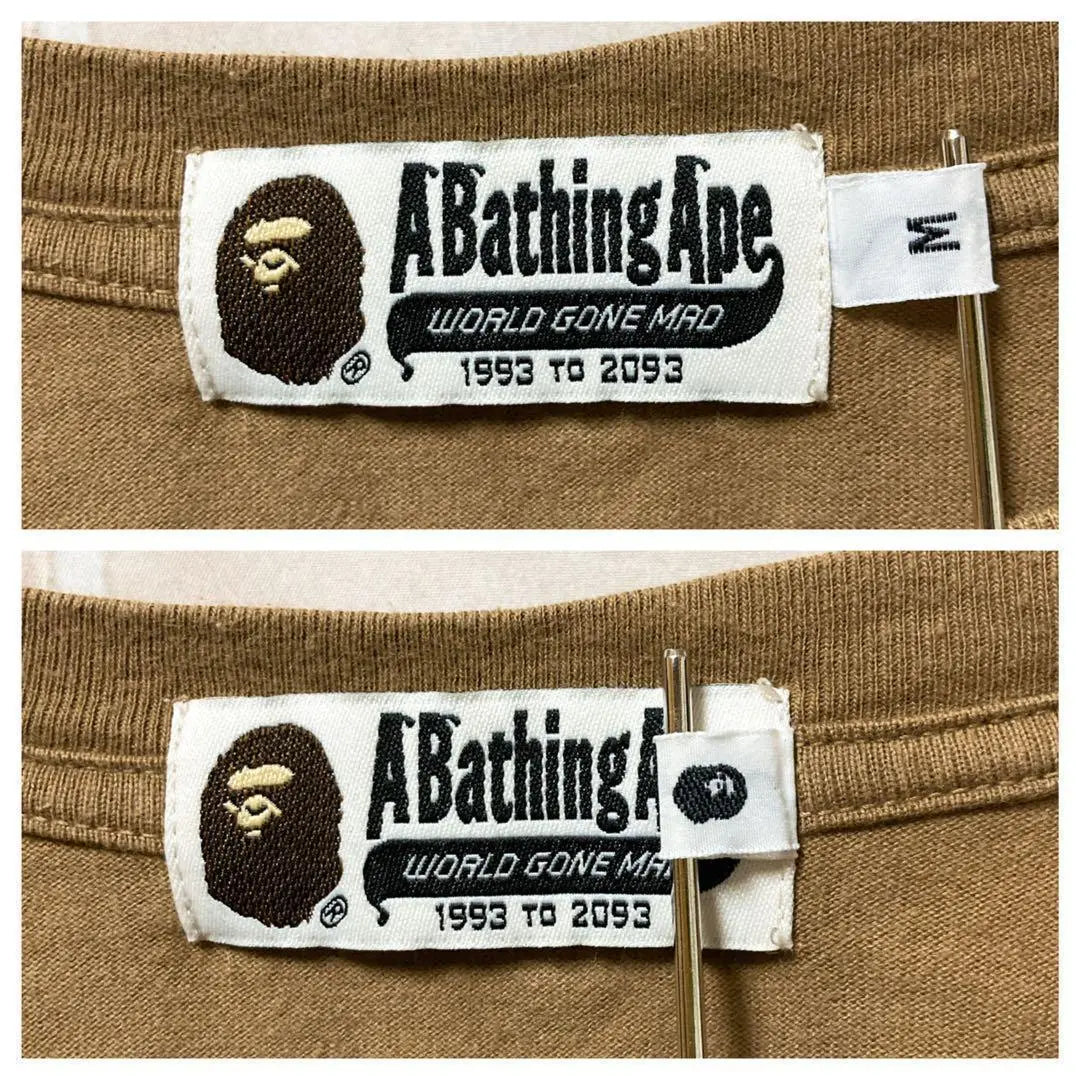 [Very popular] A BATHING APE A BATHING APE T-shirt Big logo