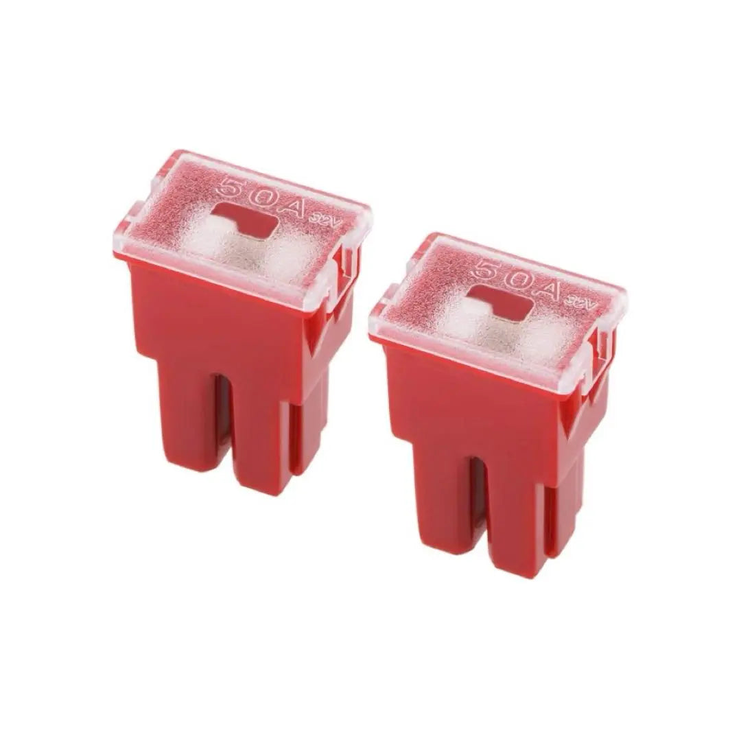 Car fuse Plastic Electrical Tools Automotive Mini Cartridge Fuse 50A | カーヒューズ プラスチック製 電気工具 自動車用ミニカートリッジヒューズ 50A