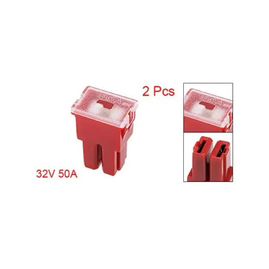 Car fuse Plastic Electrical Tools Automotive Mini Cartridge Fuse 50A | カーヒューズ プラスチック製 電気工具 自動車用ミニカートリッジヒューズ 50A