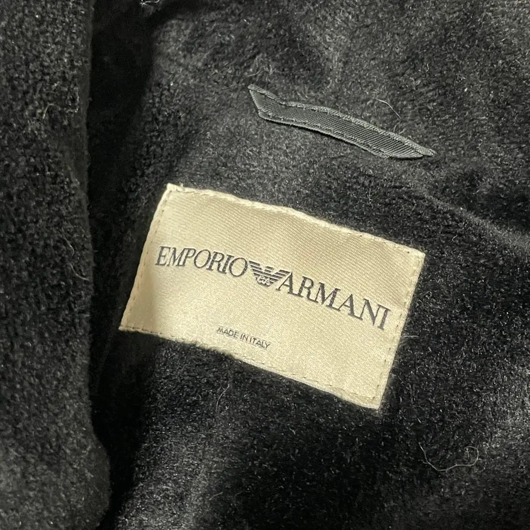 Emporio Armani Reversible Coat 90s Black Women's 42