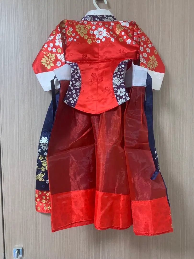 Hermosa condición Han Pool Girl Traje coreano Chogori coreano Niño Pajichogori Ropa tradicional coreana | 美品 韓服女児 韓国民族衣装 韓国チョゴリ 子供 パジチョゴリ 韓国伝統服