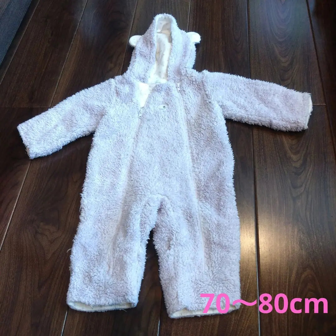 bebe bear coverall 70-80cm lavender costume