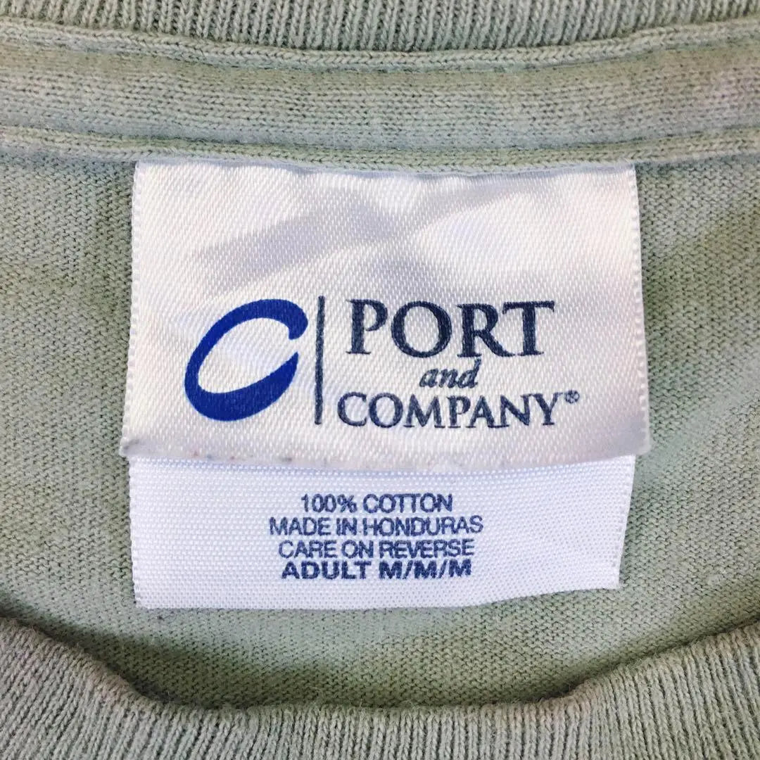 X0123 Port and Company T -shirt Khaki M