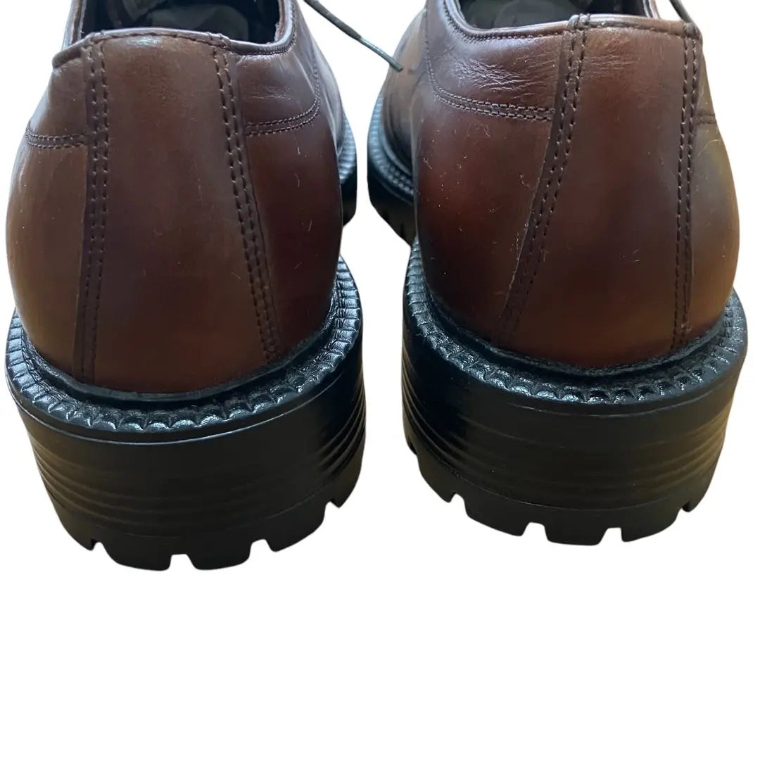 Bass Brown Leather Lace-Up Shoes