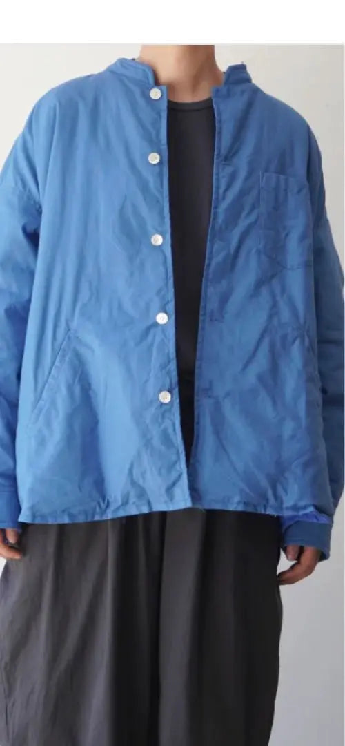 Gochdown Shirt Jacket Blue 2024 New work this season | ゴーシュ　ダウンシャツジャケット　ブルー　2024年今季新作